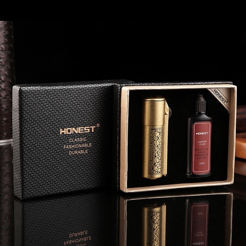 Bật lửa xăng đá Promise BNC 001