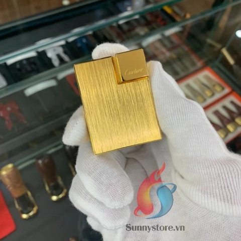 Cartier Vuông Bush Yellow Gold Finish