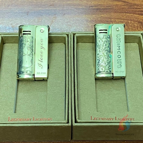 Bật lửa xăng đá đồng IMCO6800