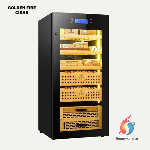 Tủ Điện Bảo Quản Cigar 300 Điếu Golden Fire GF198