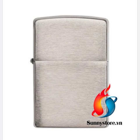 Bật lửa Zippo Brushed Chrome Trơn Xước
