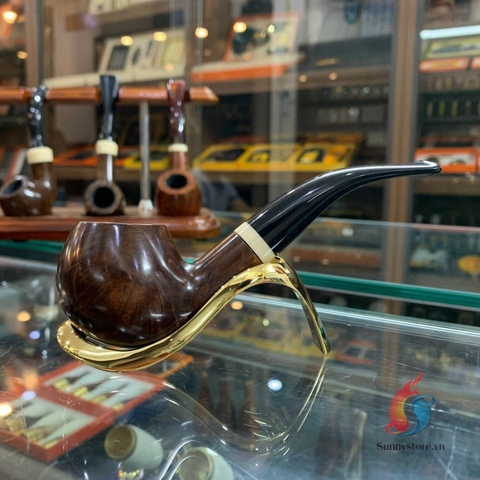 Tẩu thuốc sợi Handmade Italy gỗ Thạch nam ring 50-52 i1