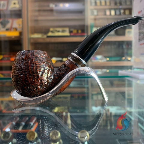 Tẩu thuốc sợi Handmade Italy gỗ Thạch nam ring 50-52 i10