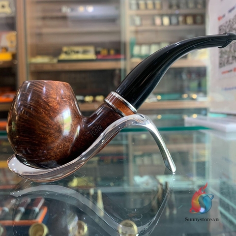 Tẩu thuốc sợi Handmade Italy gỗ Thạch nam ring 50-52 i12