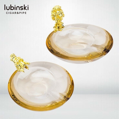 Gạt tàn pha lê 1 điếu Lubinski YJA-20037