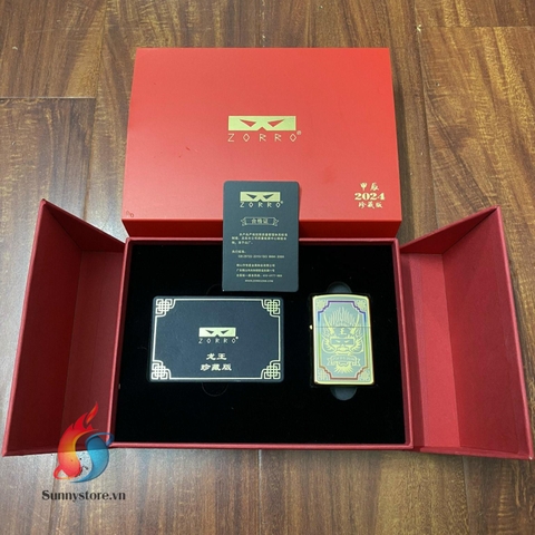 Bật lửa xăng đá Zorro Z2-2024