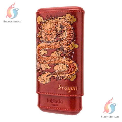 Bao da đựng đựng cigar 3 điếu Lubinski YJA-50021