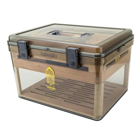 Hộp bảo quản cigar 3 tầng trong suốt tinh tế