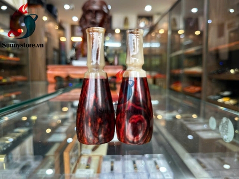 Bắt tóp free size gỗ Cẩm cán sừng Ring tương thích 42-60