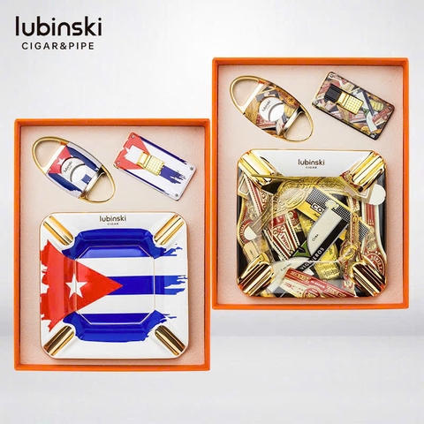 Set phụ kiện xì gà 3 món Lubinski YJA-80024