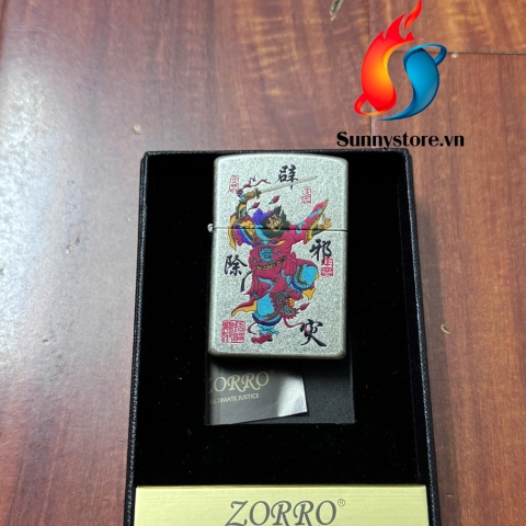 Bật Lửa Xăng Đá Zorro Diệt Tà