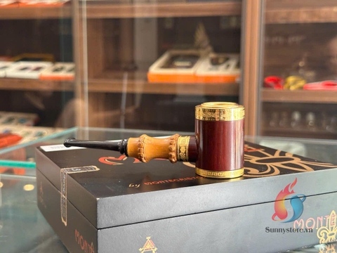 Tẩu Bắt Tóp Gỗ Cán Trúc Nối Sừng Ring 42-60 (2)