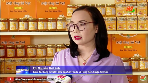 Câu chuyện Sản phẩm Bảo Sơn Food phát sóng trên truyền hình ninhbinhTV