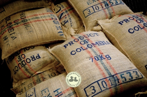 Arabica Colombia Huila Volcano Supremo Sc 17/18 Washed - Khánh An Coffee Company