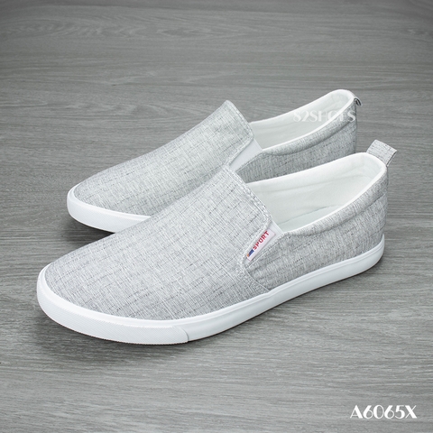 Giày lười nam - Slip on nam vải - A6065