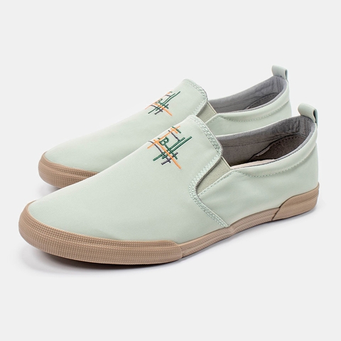 Giày lười nam - Slip on nam vải - LY112