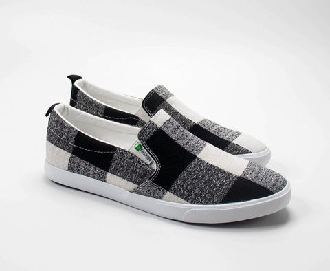 Giày lười nam - Slip on nam vải - A6073