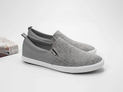 Giày lười nam - Slip on nam vải - A2109