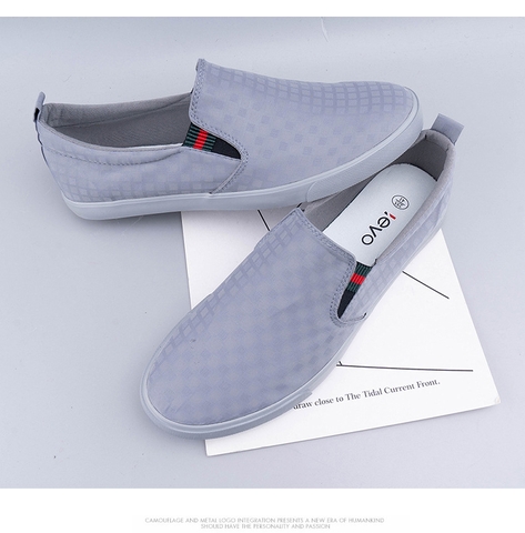 Giày lười nam - Slip on nam vải - A6170