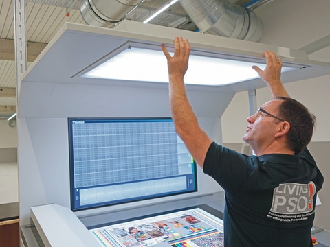 Đèn soi màu Philips 5000K cho ngành in ấn