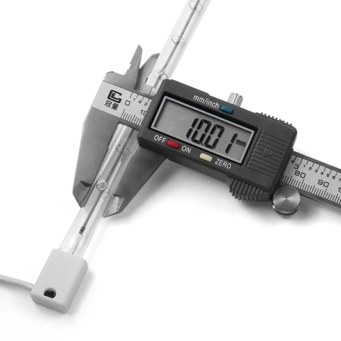 Bóng đèn Hồng Ngoại 350mm trong suốt.