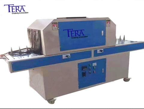 Máy sấy UV băng tải tròn, Máy sấy UV cho chai lọ Mỹ Phẩm