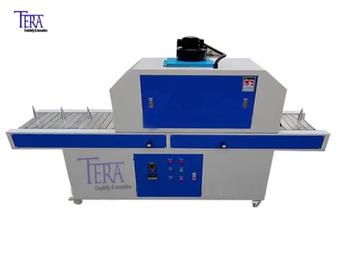 Máy sấy UV băng tải tròn, Máy sấy UV cho chai lọ Mỹ Phẩm