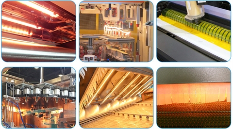 Bóng đèn sấy thạch anh 1000mm