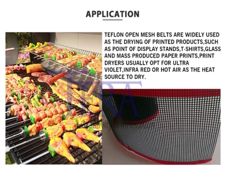 Lưới băng tải chịu nhiệt.