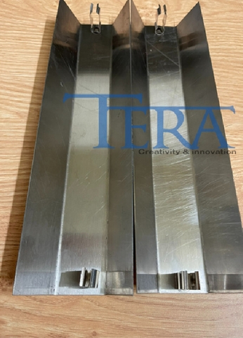 Máng Inox cho bóng đèn sấy Hồng Ngoại chiều dài 350mm