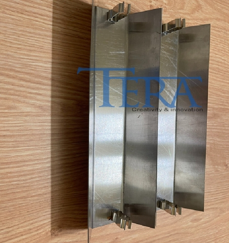 Máng Inox cho bóng đèn sấy Hồng Ngoại chiều dài 350mm