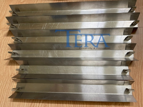 Máng Inox cho bóng đèn sấy Hồng Ngoại chiều dài 350mm