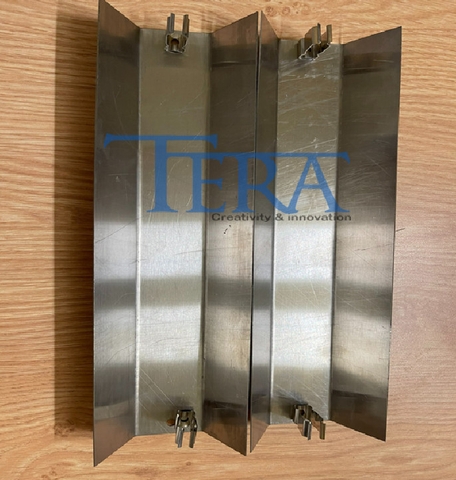 Máng Inox cho bóng đèn sấy Hồng Ngoại chiều dài 350mm