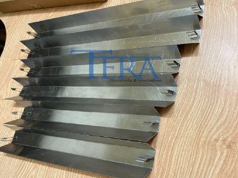 Máng Inox cho bóng đèn sấy Hồng Ngoại chiều dài 350mm