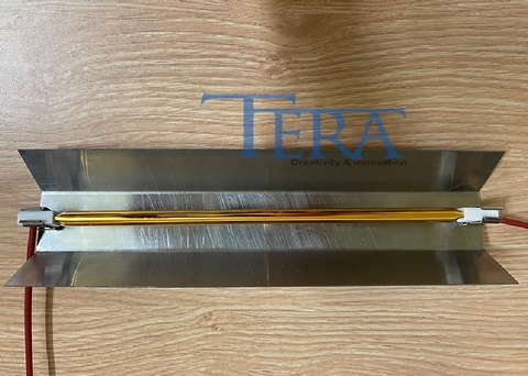 Máng Inox cho bóng đèn sấy Hồng Ngoại chiều dài 350mm