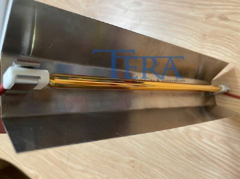 Máng Inox cho bóng đèn sấy Hồng Ngoại chiều dài 350mm