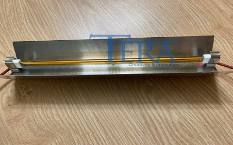 Máng Inox cho bóng đèn sấy Hồng Ngoại chiều dài 350mm