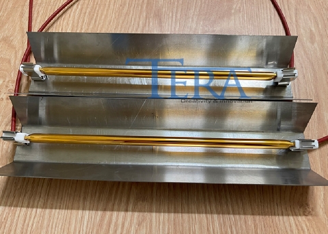 Máng Inox cho bóng đèn sấy Hồng Ngoại chiều dài 350mm