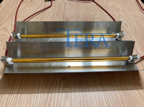 Máng Inox cho bóng đèn sấy Hồng Ngoại chiều dài 350mm