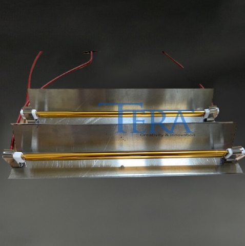 Máng Inox cho bóng đèn sấy Hồng Ngoại chiều dài 350mm