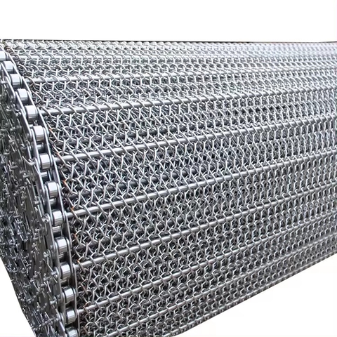 Lưới băng tải Inox- Thép cho Công Nghiệp
