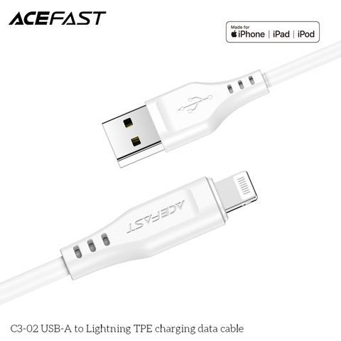 Cáp ACEFAST Lightning (1.2m) - C3-02