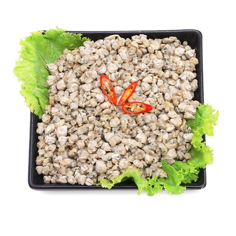 Thịt hến làm sạch