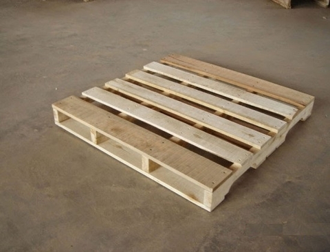 PALLET GỖ 2 HƯỚNG NÂNG KHOÉT CHÂN - 0936.994.885