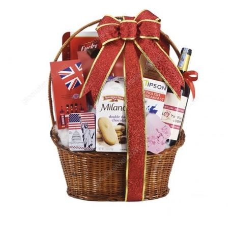 Giỏ quà ĐỐI TÁC VÀNG