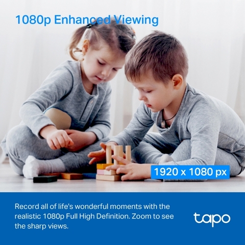 Camera wifi TP-Link Tapo C200 TC70 Hàng chính hãng quay quét 360độ