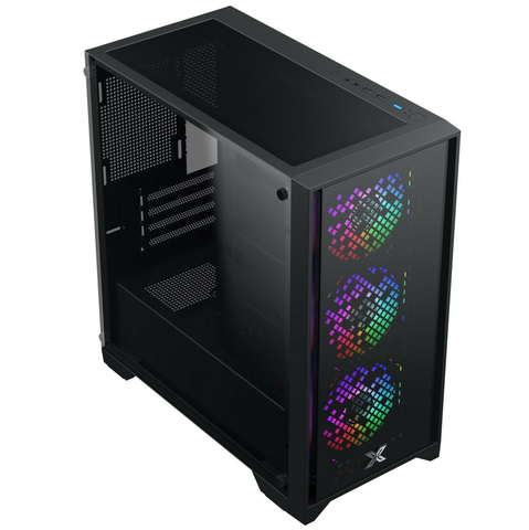 Vỏ Case Máy Tính XIGMATEK NYX II 3GF Gaming M- ATX, Kèm 3 Fan XIGMATEK G20F
