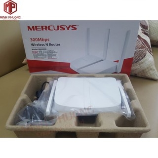 Bộ Phát Wifi Mercusys 3 Râu MW305R 300Mbps
