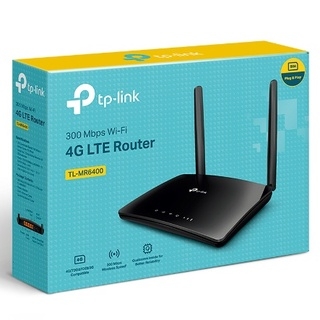 Bộ Phát Router Wi-Fi TP-Link TL-MR6400 Chuẩn N Dùng Sim 4G LTE 300Mbps