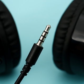 Tai Nghe Có Dây Chụp Tai Rapoo H100 (Black) - Thiết Kế Tối Ưu Cho Cảm Giác Êm Tai